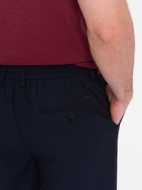 Ombre Clothing Sötétkék Férfi chino nadrág Ombre ruházat