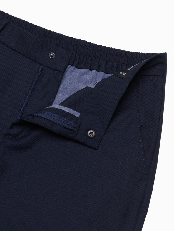 Ombre Clothing Sötétkék Férfi chino nadrág Ombre ruházat