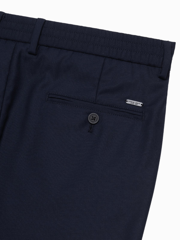 Ombre Clothing Sötétkék Férfi chino nadrág Ombre ruházat