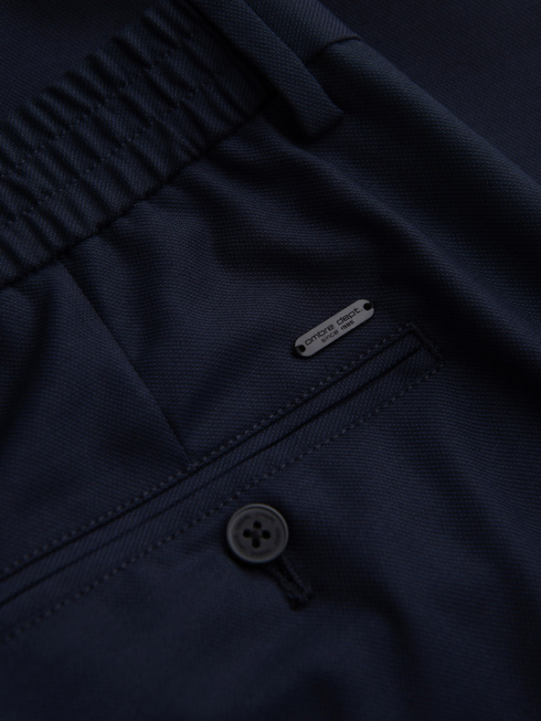 Ombre Clothing Sötétkék Férfi chino nadrág Ombre ruházat