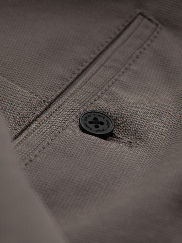 Ombre Clothing Barna Férfi chino nadrág Ombre ruházat