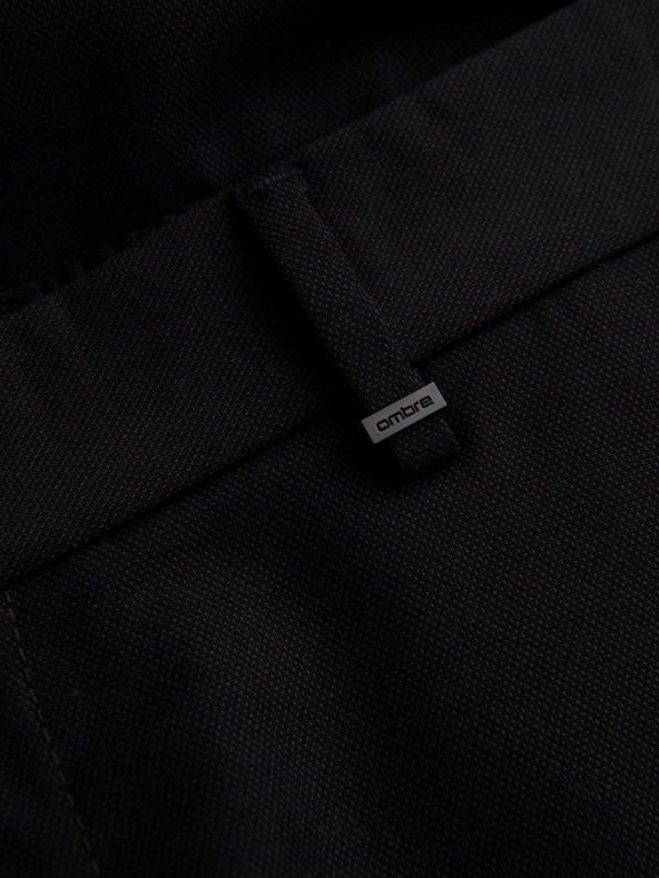 Ombre Clothing Fekete férfi chino nadrág Ombre ruházat