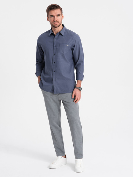 Ombre Clothing Szürke Férfi chino nadrág Ombre ruházat