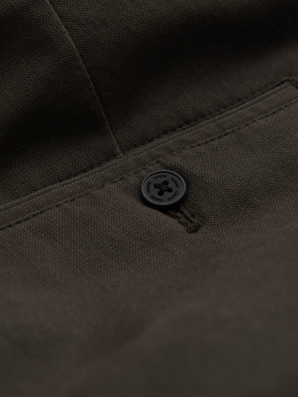 Ombre Clothing Khaki férfi chino nadrág Ombre ruházat