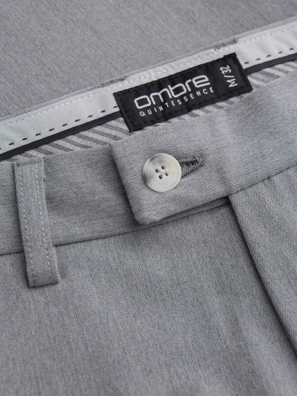 Ombre Clothing Szürke Férfi chino nadrág Ombre ruházat