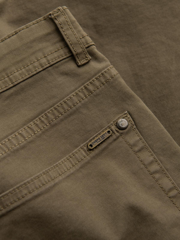 Ombre Clothing Khaki férfi chino nadrág Ombre ruházat