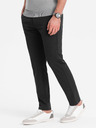 Ombre Clothing Sötétszürke férfi chino nadrág Ombre Ruházat