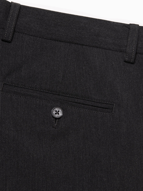 Ombre Clothing Sötétszürke férfi chino nadrág Ombre Ruházat