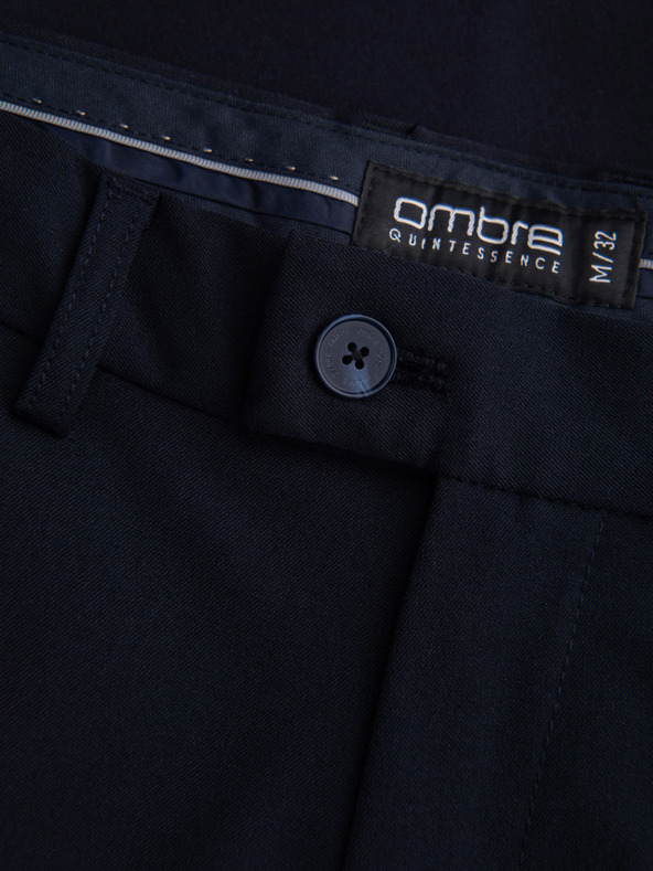 Ombre Clothing Sötétkék Férfi chino nadrág Ombre ruházat