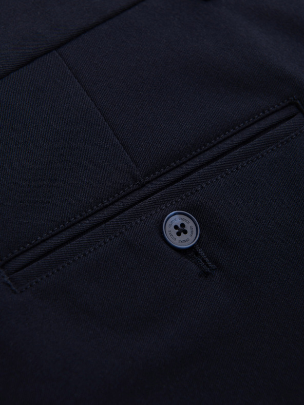 Ombre Clothing Sötétkék Férfi chino nadrág Ombre ruházat