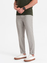 Ombre Clothing Világosszürke Férfi chino nadrág Ombre ruházat