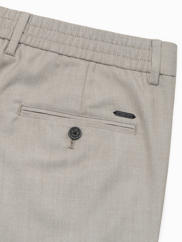 Ombre Clothing Világosszürke Férfi chino nadrág Ombre ruházat