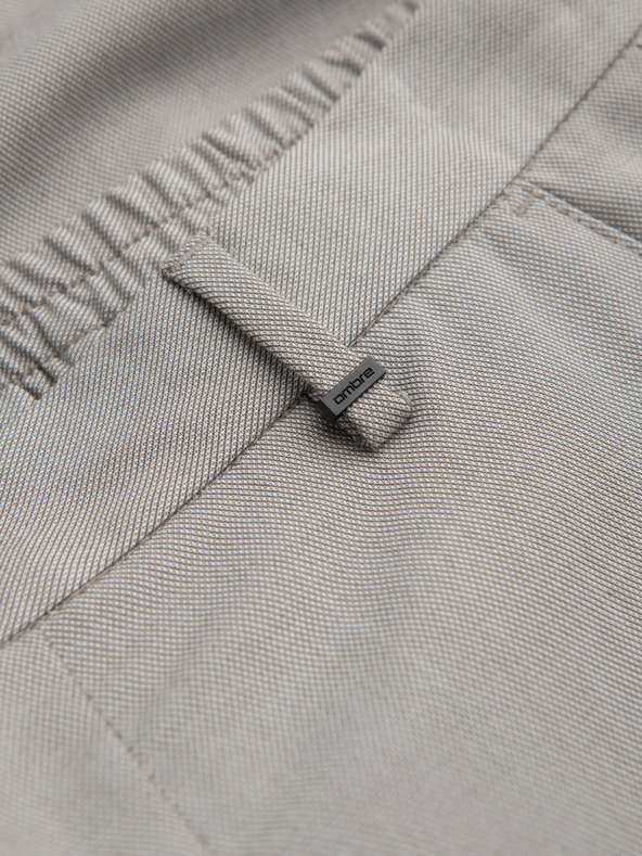 Ombre Clothing Világosszürke Férfi chino nadrág Ombre ruházat