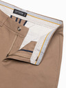 Ombre Clothing Világosbarna férfi slim fit chino nadrág Ombre Ruházat