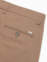 Ombre Clothing Világosbarna férfi slim fit chino nadrág Ombre Ruházat