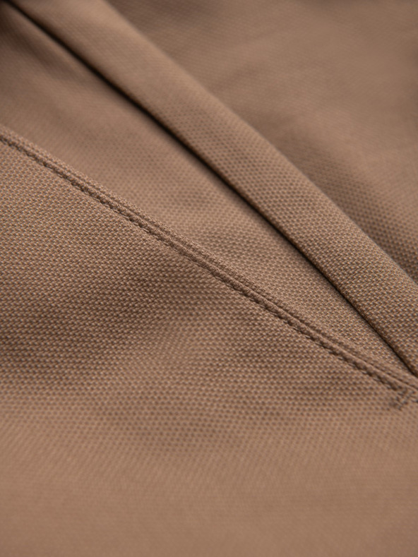 Ombre Clothing Világosbarna férfi slim fit chino nadrág Ombre Ruházat