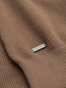 Ombre Clothing Világosbarna férfi póló póló Ombre ruházat
