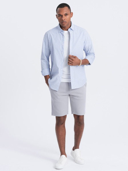 Ombre Clothing Szürke férfi rövidnadrág Ombre ruházat