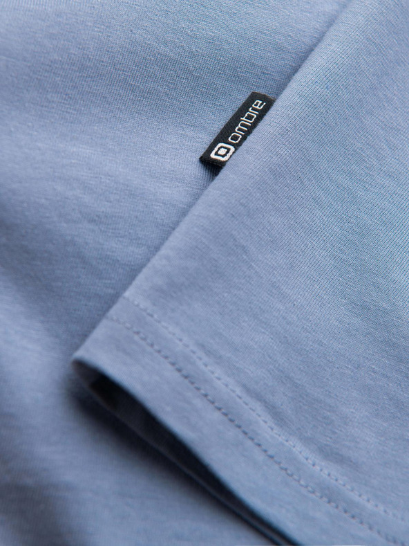 Ombre Clothing Világoskék férfi basic póló Ombre Clothing Ombre Clothing