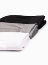 Ombre Clothing Három darabos férfi boxeralsó szürke, fehér és fekete színben Ombre Clothing Ombre Clothing