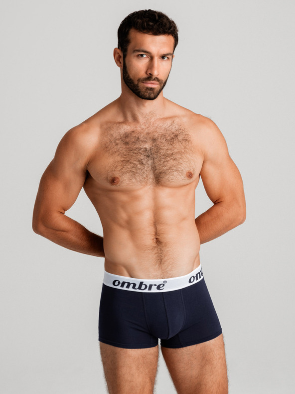 Ombre Clothing Hét darabos férfi boxeralsó szürke, sötétkék, fehér és fekete színben Ombre Clothing Ombre Clothing