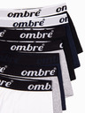 Ombre Clothing Hét darabos férfi boxeralsó szürke, sötétkék, fehér és fekete színben Ombre Clothing Ombre Clothing