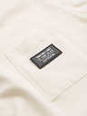 Ombre Clothing Krémszínű férfi póló zsebbel Ombre Clothing Ombre Clothing