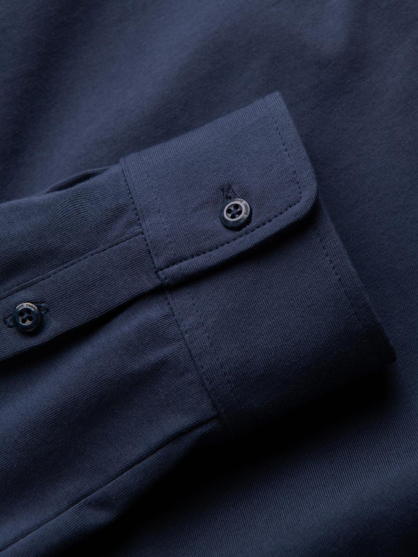 Ombre Clothing Kék férfi trikó ing Ombre Clothing Ombre Clothing