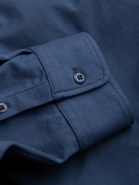 Ombre Clothing Kék férfi trikó ing Ombre Clothing Ombre Clothing