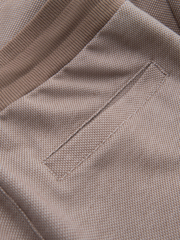 Ombre Clothing Világosbarna férfi melegítőnadrág Ombre ruházat