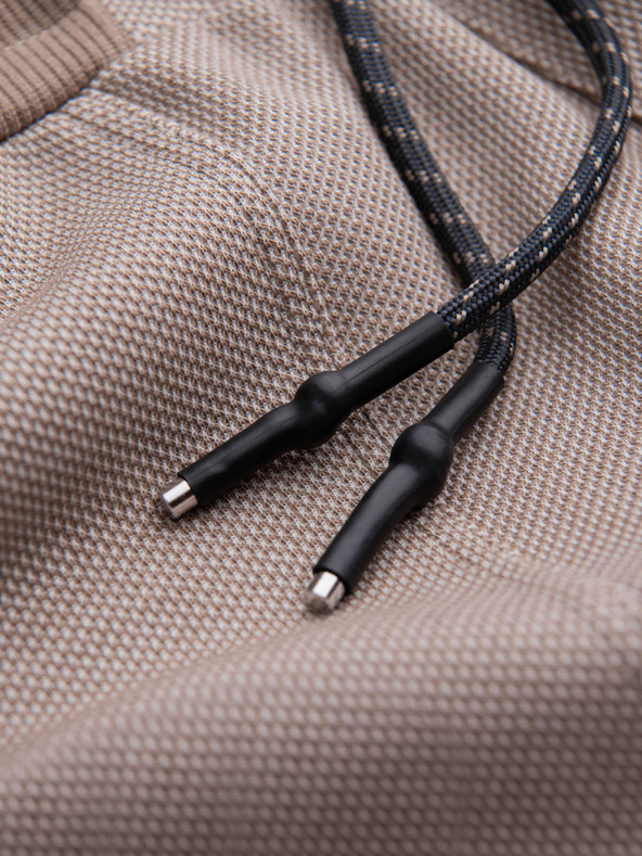 Ombre Clothing Világosbarna férfi melegítőnadrág Ombre ruházat