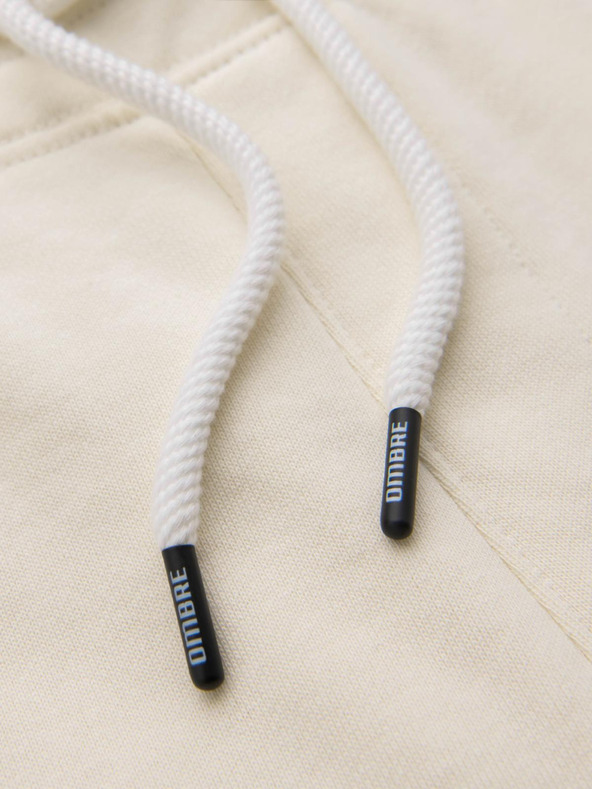 Ombre Clothing Krém férfi melegítőnadrág Ombre ruházat