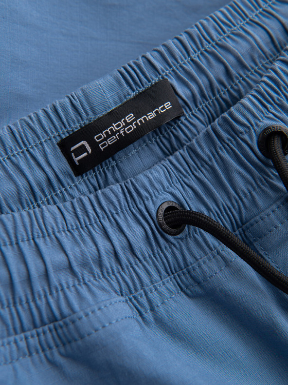 Ombre Clothing Kék férfi cargo jogger nadrág Ombre ruházat