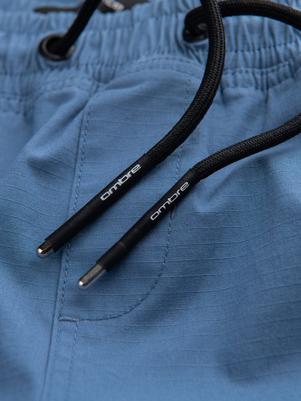 Ombre Clothing Kék férfi cargo jogger nadrág Ombre ruházat