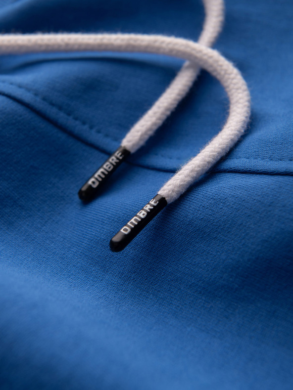 Ombre Clothing Kék férfi melegítőnadrág rövidnadrág Ombre ruházat