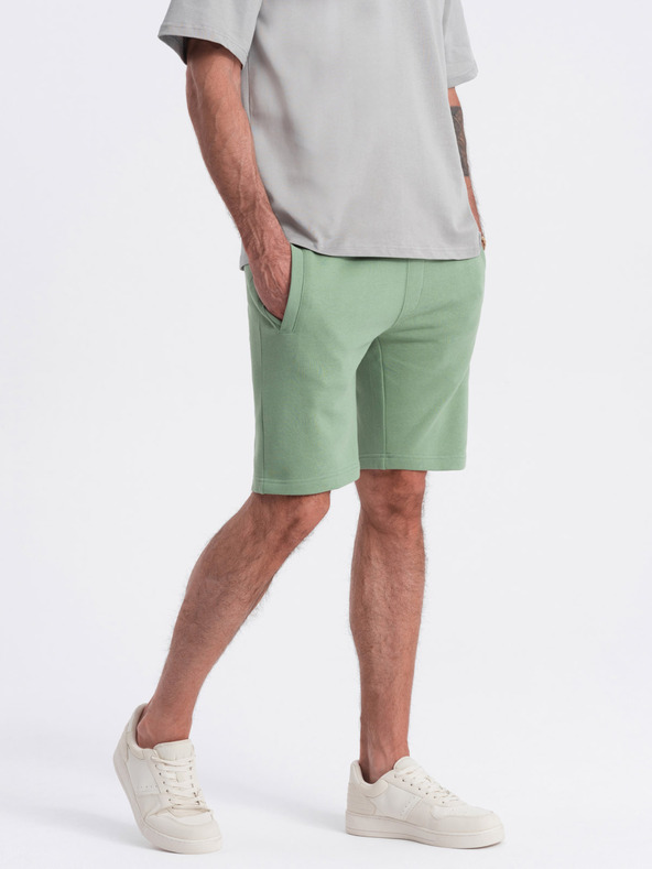 Ombre Clothing Zöld férfi melegítőnadrág Ombre ruházat