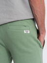 Ombre Clothing Zöld férfi melegítőnadrág Ombre ruházat