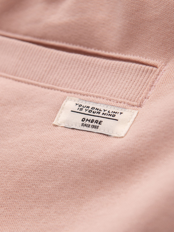 Ombre Clothing Rózsaszín férfi melegítőnadrág Ombre ruházat