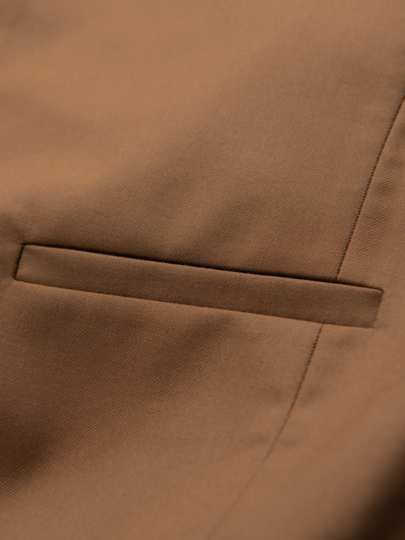 Ombre Clothing Barna férfi öltöny mellény Ombre Clothing