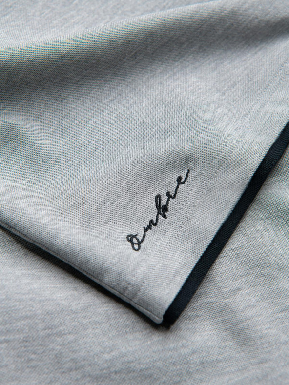 Ombre Clothing Szürke férfi póló póló Ombre Ruházat