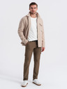 Ombre Clothing Khaki férfi cargo nadrág Ombre ruházat