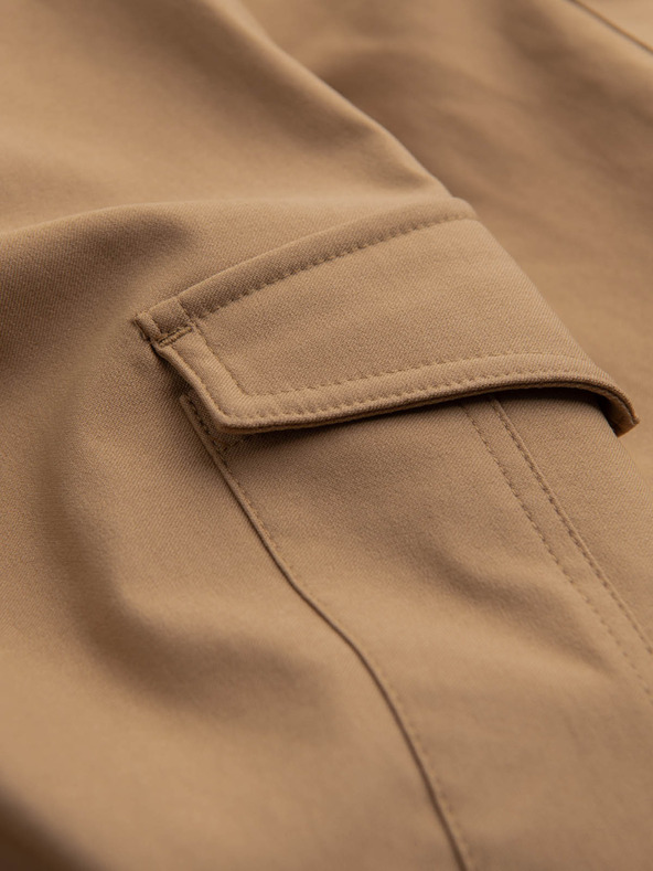 Ombre Clothing Világosbarna férfi cargo nadrág Ombre ruházat