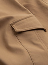 Ombre Clothing Világosbarna férfi cargo nadrág Ombre ruházat