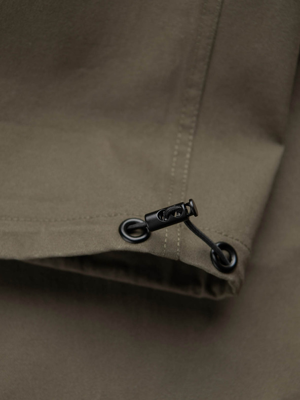 Ombre Clothing Sötétzöld férfi cargo nadrág Ombre Ruházat