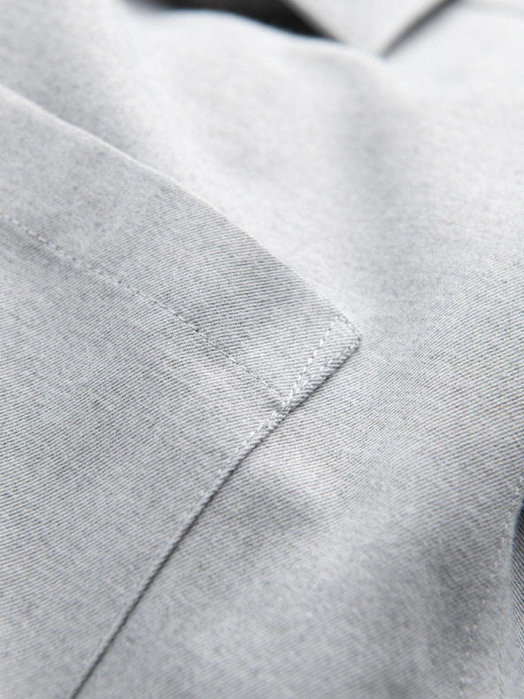 Ombre Clothing Világosszürke férfi szürke ing Ombre Clothing Ombre Clothing férfi ing