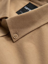 Ombre Clothing Világosbarna férfi ombre ruházat ing