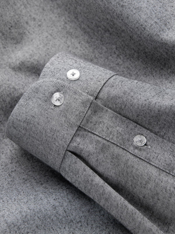 Ombre Clothing Világosszürke férfi szürke ing Ombre Clothing Ombre Clothing férfi ing