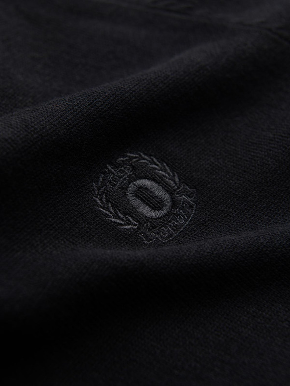 Ombre Clothing Fekete férfi Ombre Ruházat pulóver