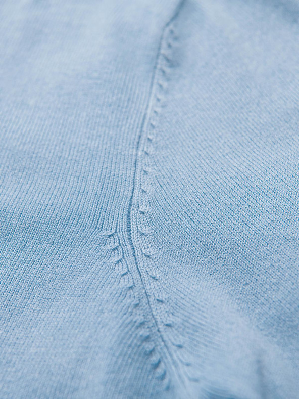 Ombre Clothing Világoskék férfi pulóver Ombre ruházat