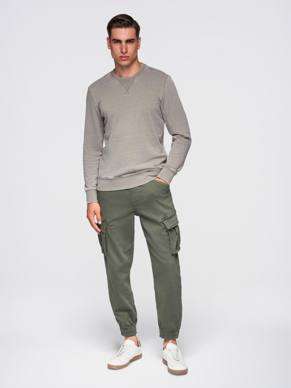 Ombre Clothing Bézs Férfi melegítőfelső Ombre ruházat